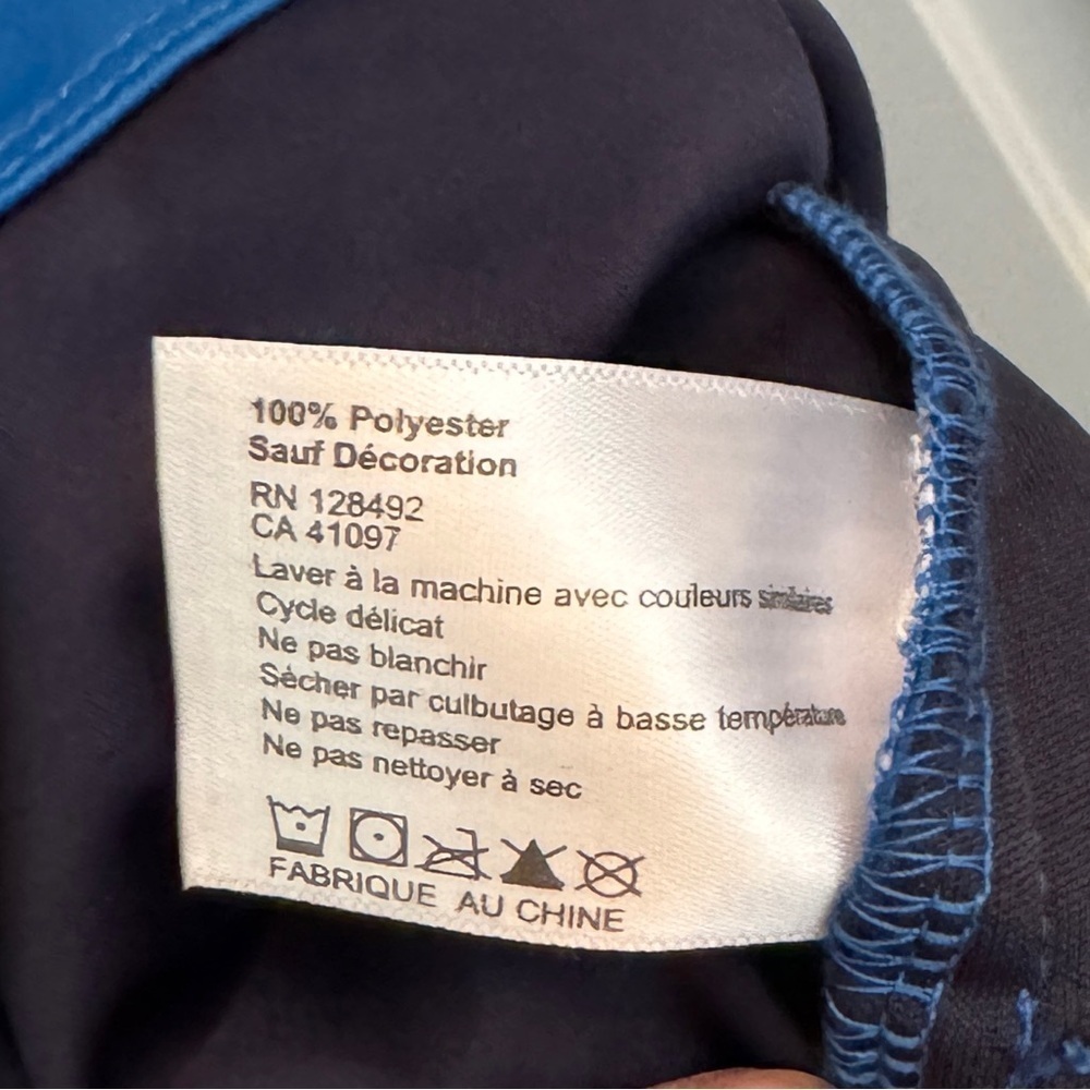 GREG NORMAN Weatherknit Men 1/4 Zip Blue Golf Rain Windbreaker Size L - Picture 3 of 5